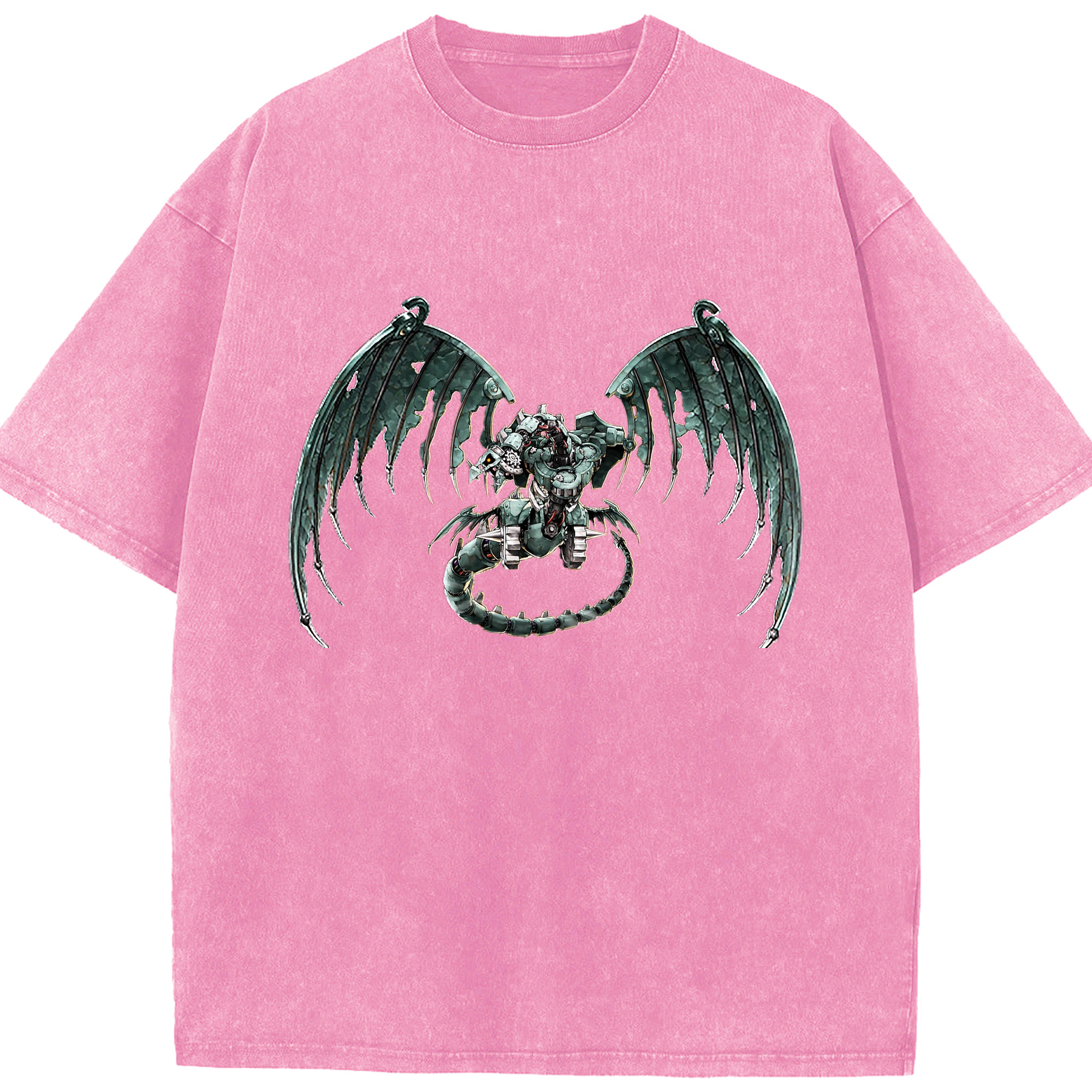 （画像用） 遊☆戯☆王 Yu-Gi-Oh! 綿100% ヴィンテージ風 半袖Tシャツ（フロントプリント）